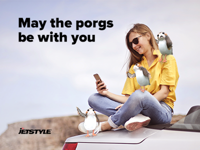 Porgs on board! A new app with augmented reality from JetStyle 